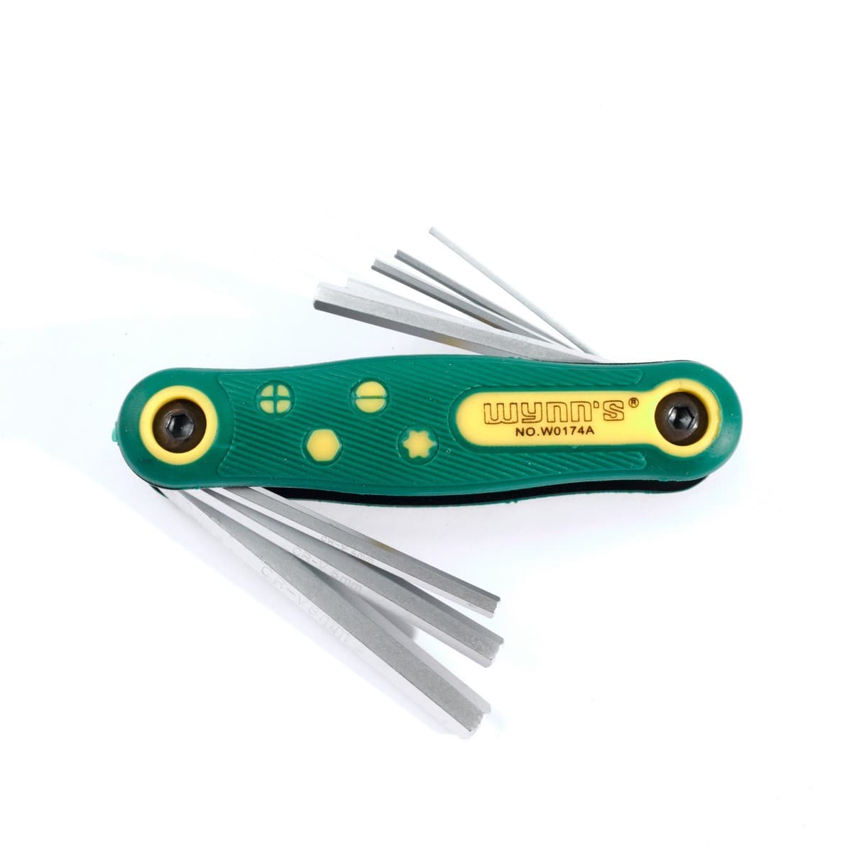 W0174A ไขควงหกเหลี่ยม 8 ตัว ปลายเหลี่ยม