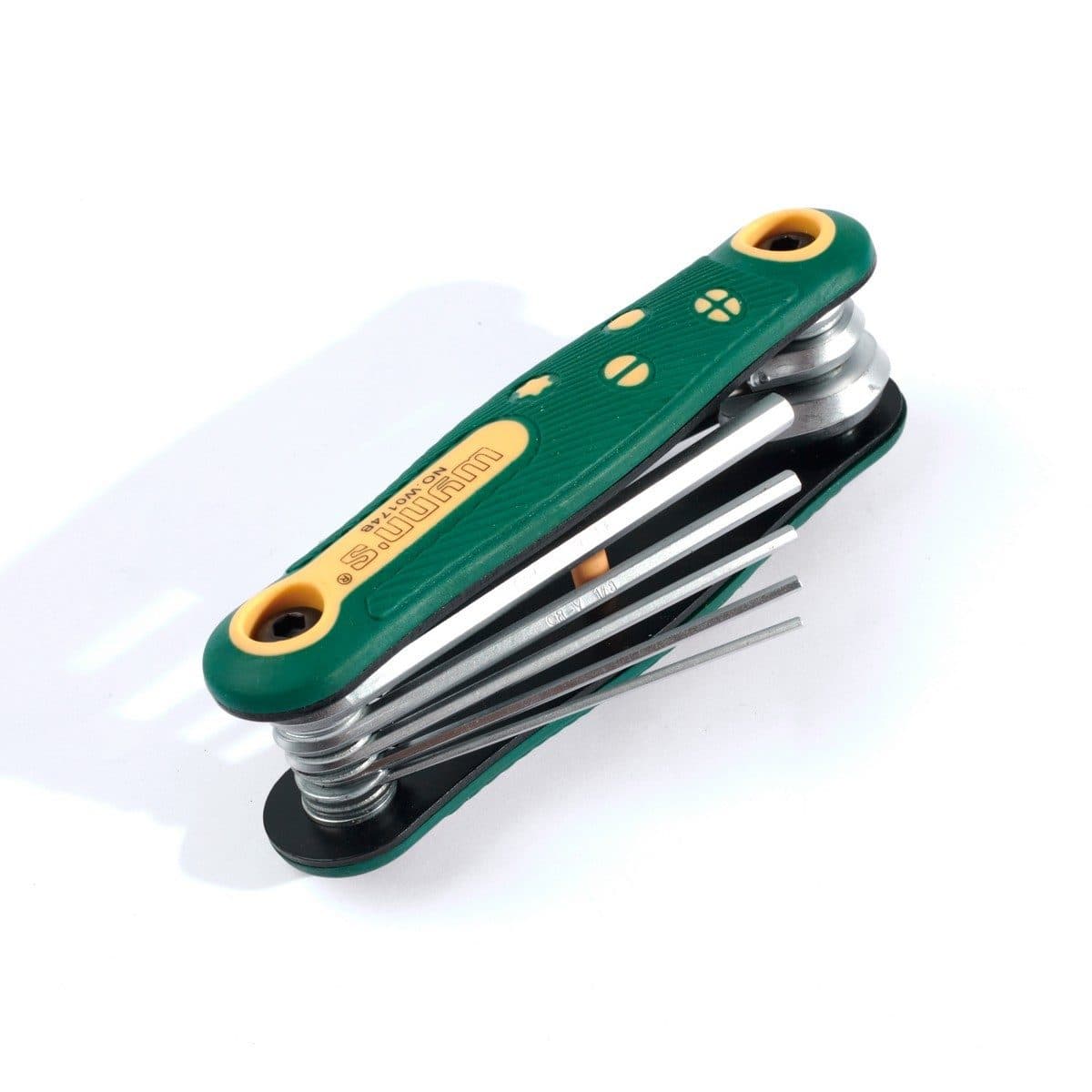 W0174B ไขควงหกเหลี่ยม 8 ตัวปลายเหลี่ยม