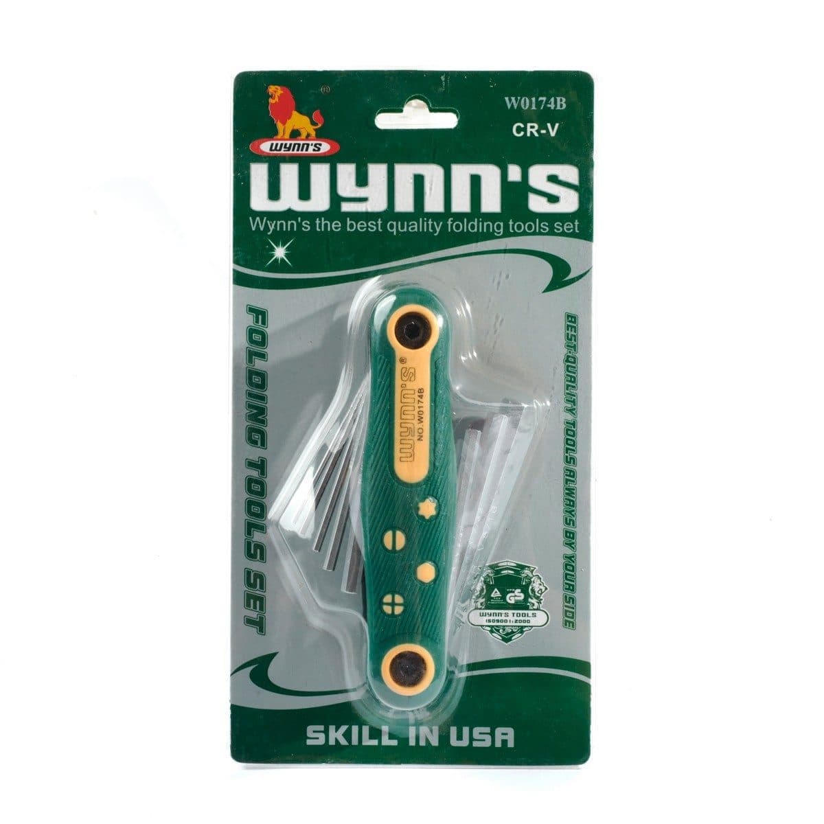 W0174B ไขควงหกเหลี่ยม 8 ตัวปลายเหลี่ยม