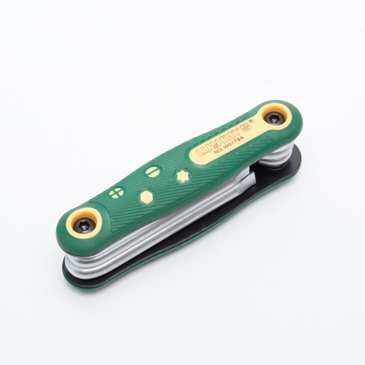 ชุดไขควงพับได้ 8 ตัวชุด เกรด CRV.