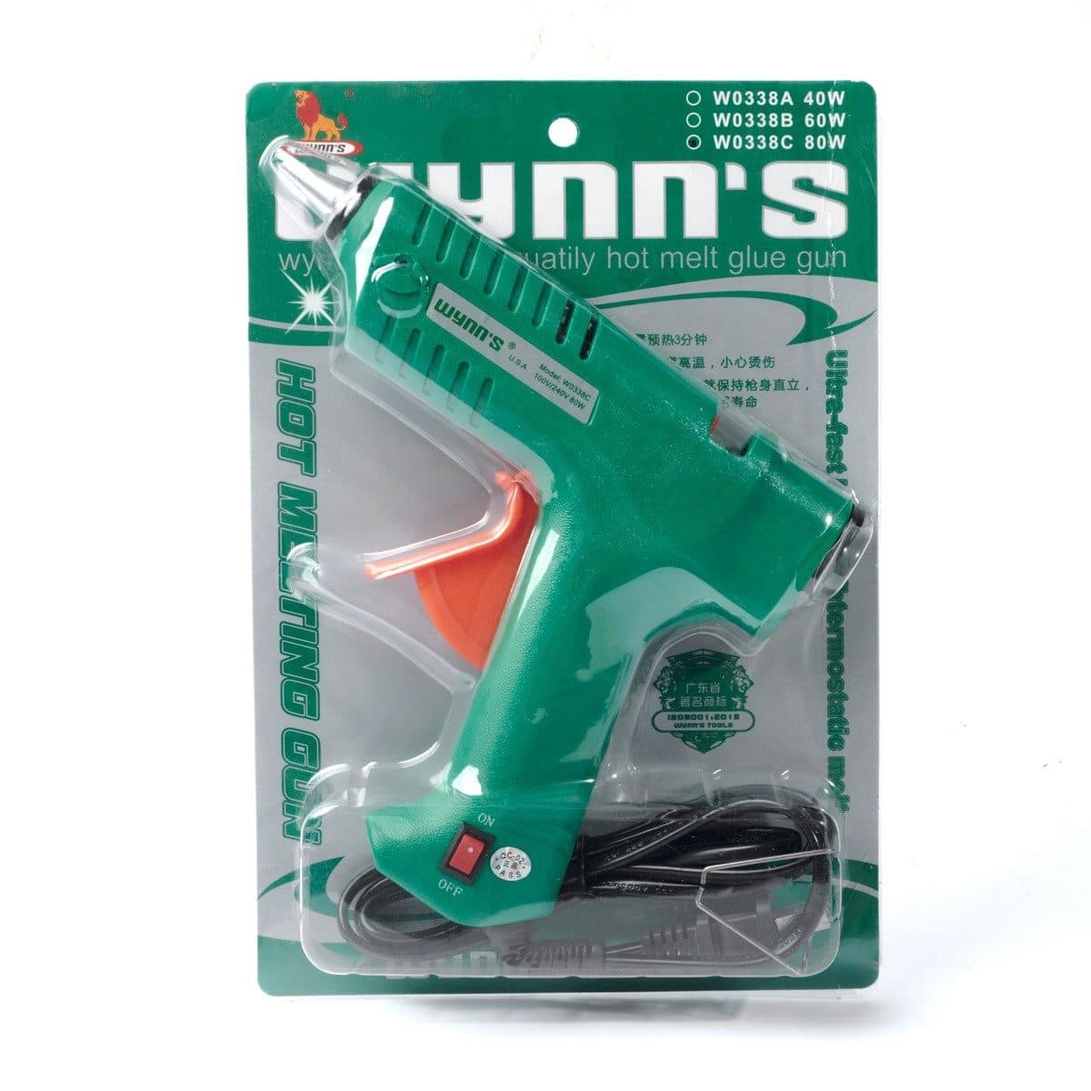 W0338C ปืนยิงกาว 80W