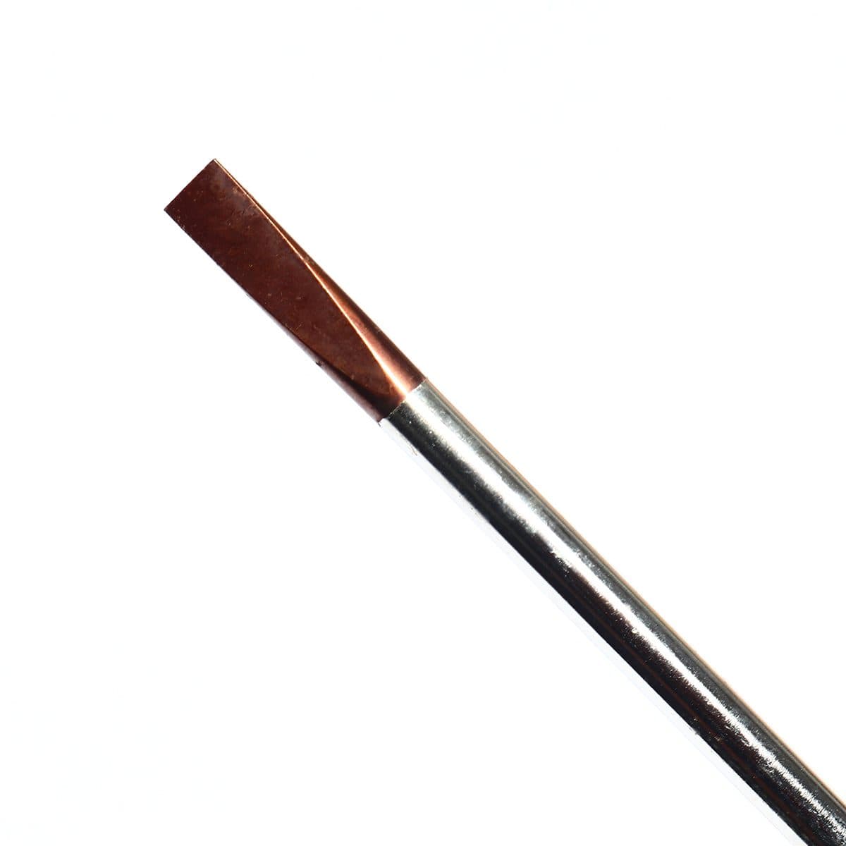 ไขควงแกน 6X150MM 6" ปากแบน ด้ามยาง (-)