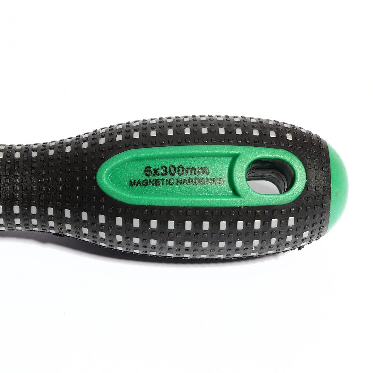 ไขควงแกน 6X300MM 12" ปากแบน ด้ามยาง (-)