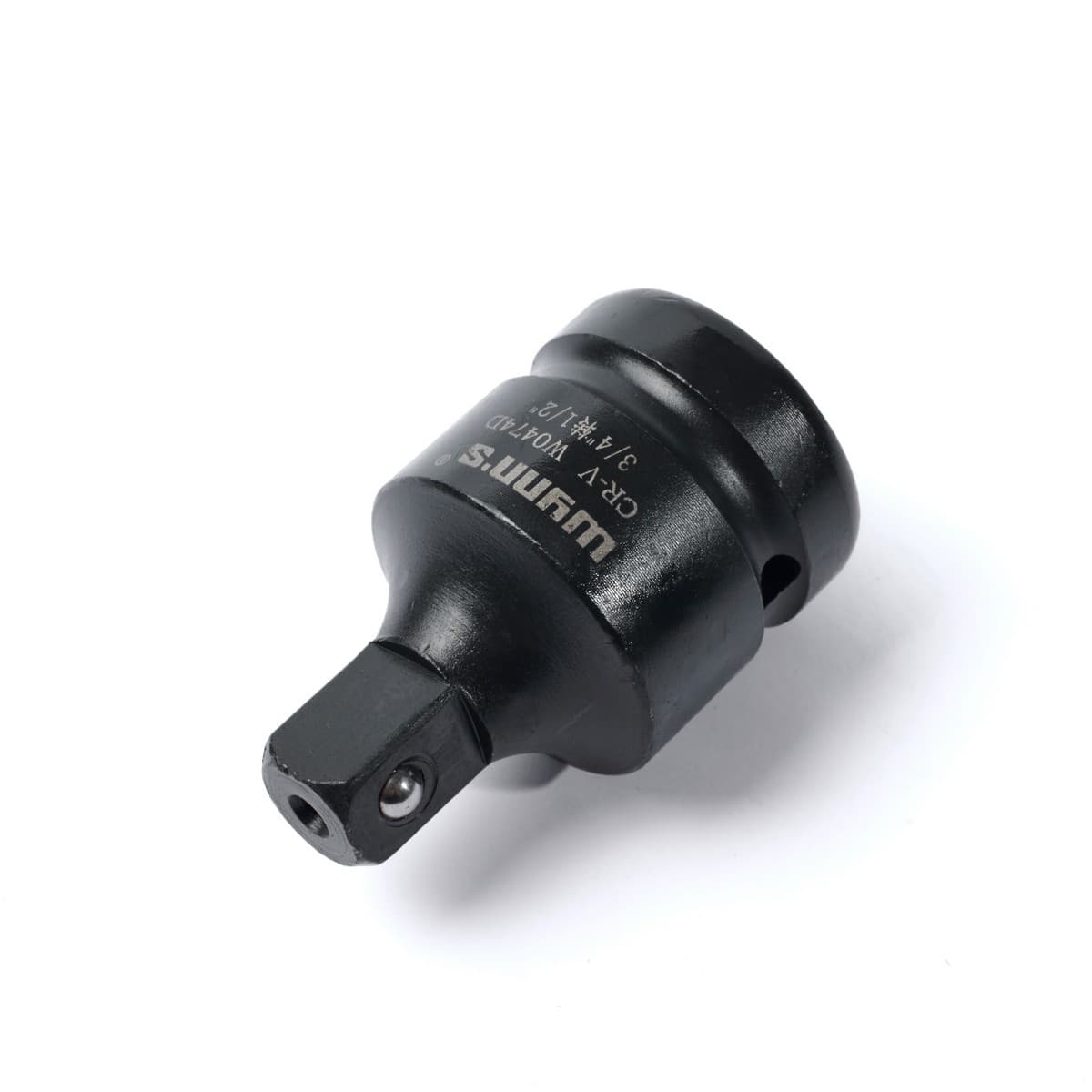 W0474D ข้อต่อบล็อค ชุบดำ 3/4"