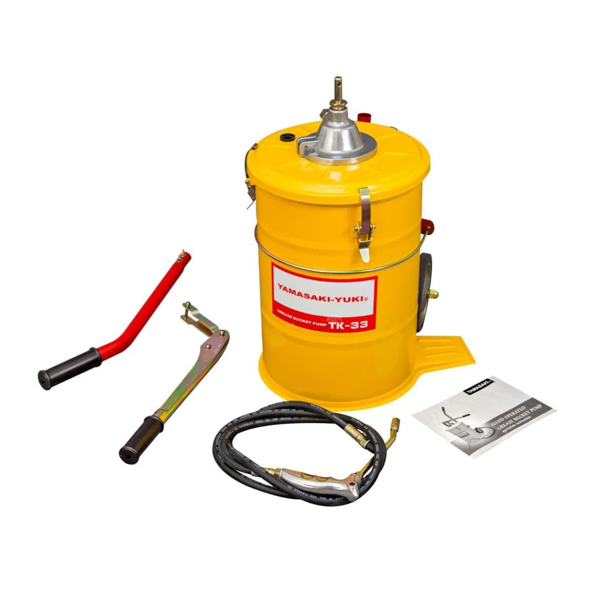 ถังอัดจารบีมือโยก TK-33 (พร้อมล้อ)