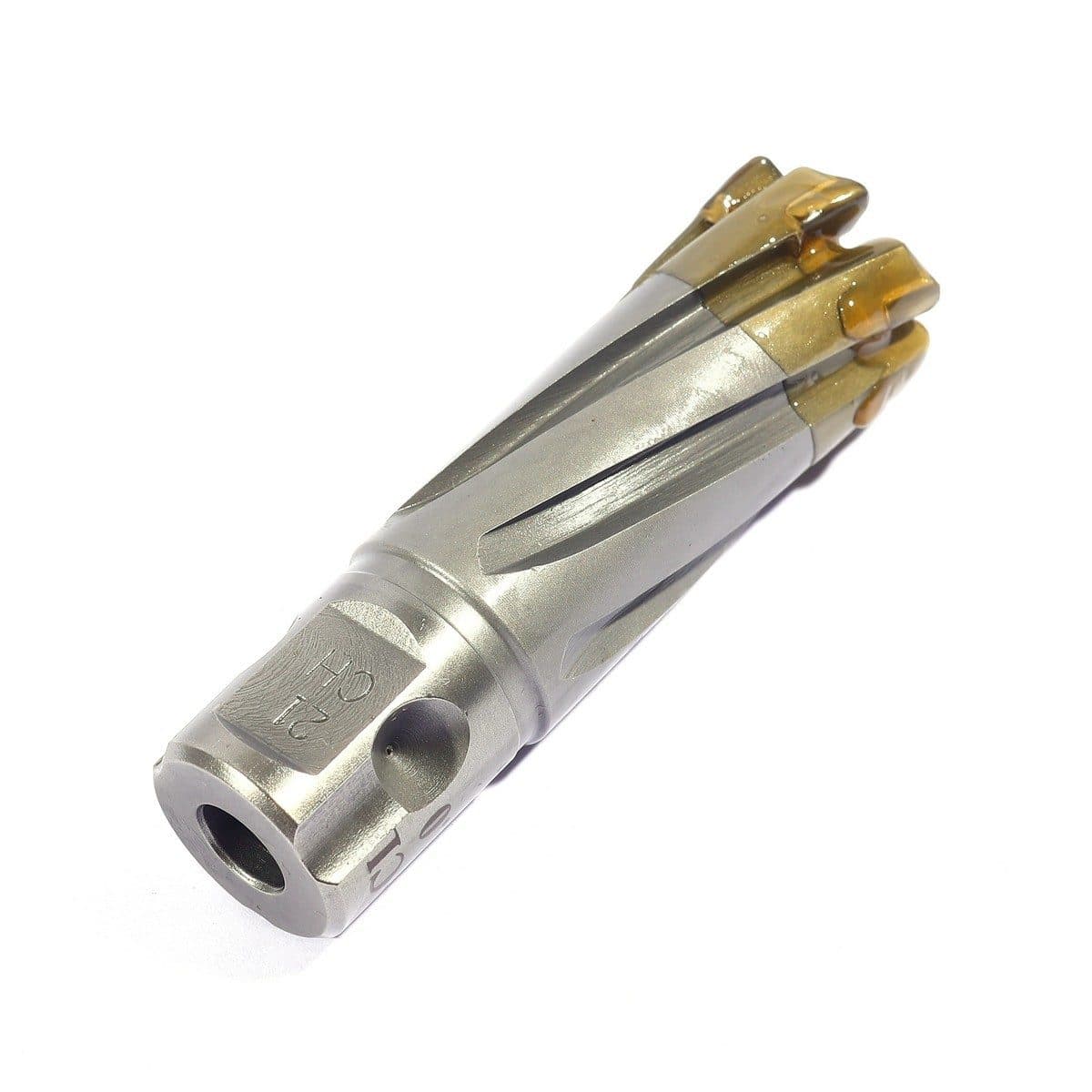 YIH (FS-350) ดอกเจ็ทบอช ขนาด 21 มิล ดอกเจาะเหล็กคัตเตอร์ สำหรับสว่านฐานแม่เหล็ก Hole Saw Jet Broach / Jetbroach เจาะลึก 35 มิล MADE IN TAIWA