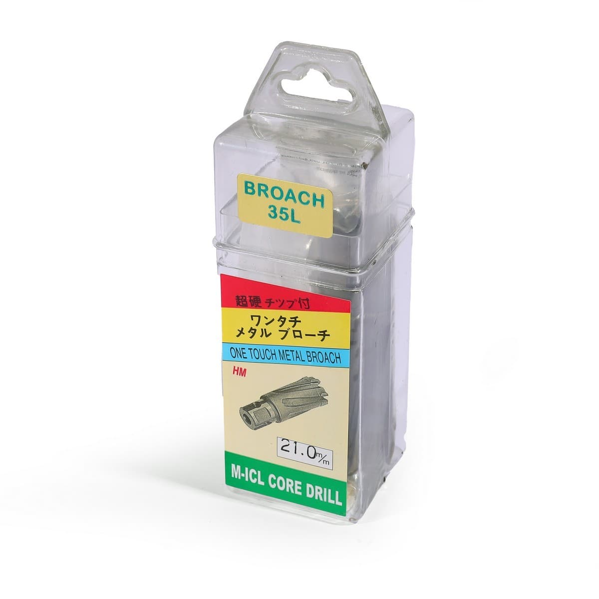 YIH (FS-350) ดอกเจ็ทบอช ขนาด 21 มิล ดอกเจาะเหล็กคัตเตอร์ สำหรับสว่านฐานแม่เหล็ก Hole Saw Jet Broach / Jetbroach เจาะลึก 35 มิล MADE IN TAIWA