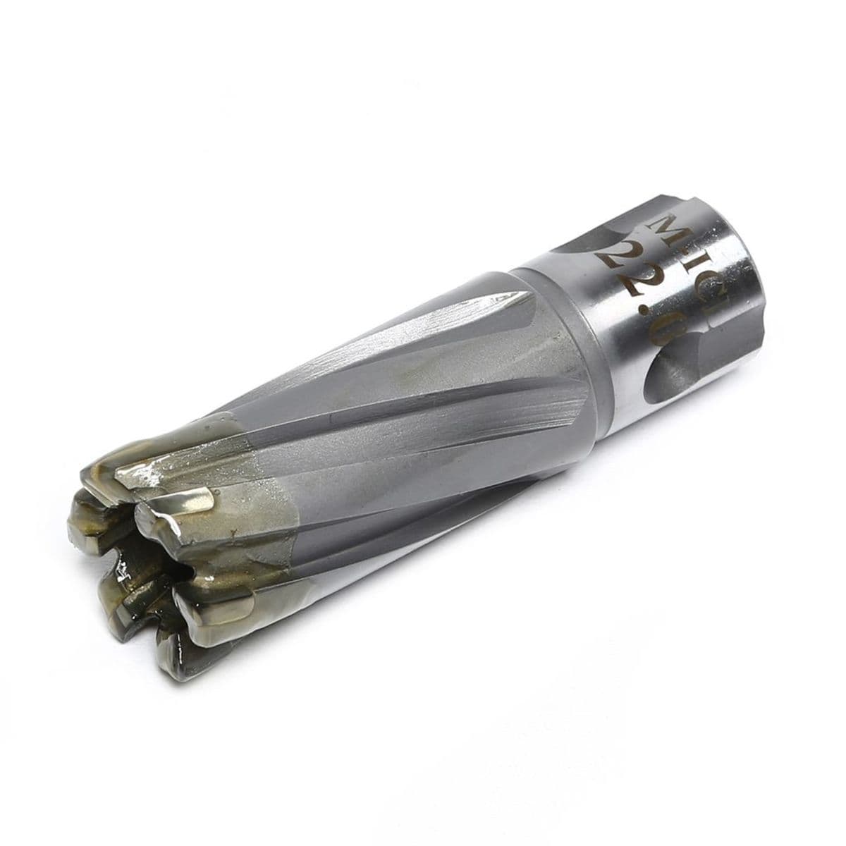 YIH (FS-350) ดอกเจ็ทบอช ขนาด 22 มิล ดอกเจาะเหล็กคัตเตอร์ สำหรับสว่านฐานแม่เหล็ก Hole Saw Jet Broach / Jetbroach เจาะลึก 35 มิล MADE IN TAIWA