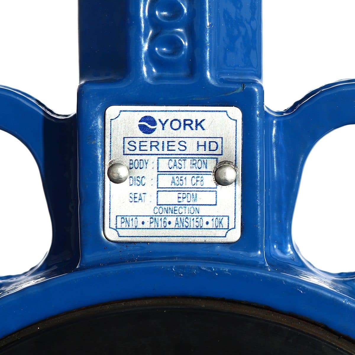 วาล์วปีกผีเสื้อ Butterfly Valve Lever Connection YORK (ยอร์ค) ขนาด 4 นิ้ว เหมาะกับงานอุตสาหกรรม ใช้ได้กับของเหลวและก๊าซ